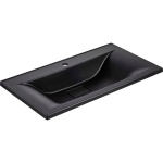 Мебельная раковина Vincea 90 черная матовая
