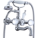 Смеситель Boheme Brillante Presente 353 для ванны с душем