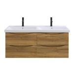 Тумба под раковину BelBagno Marino-Cer 120 с двумя чашами светлое дерево MARINO-CER-1200-4C-SO-2-RR-P