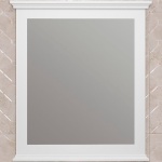 Зеркало Opadiris Палермо 70 белый матовый