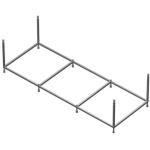 EASY Монтаж комплект к а/в 150х70