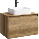 Тумба для комплекта Aqwella 5 stars Mobi 80 дуб балтийский, без сменных элементов