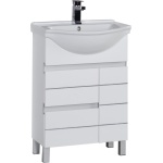 Мебель для ванной Aquanet Доминика 60 белая 171684