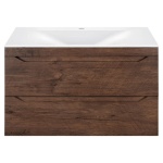Тумба под раковину Vincea Fine 80 темное дерево VMC-2F800RW