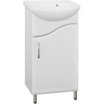 Тумба для комплекта Style Line Эко Волна №2 45 белая