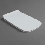 Simas Baden Baden Сиденье для унитаза цвет белый, петли хром, микролифт