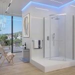 Душевой уголок Veconi Rovigo 100х100, хром  RV36-100-01-C5