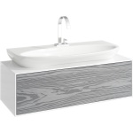 Тумба для комплекта Aqwella 5 stars Genesis 100 миллениум серый