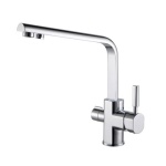 Смеситель Kaiser Decor 40144 для кухонной мойки, хром