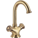 Смеситель для раковины Bronze de Luxe Royal бронза (21981/1)