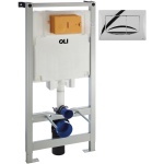 Система инсталляции для унитазов OLI Oli 80 с кнопкой смыва River