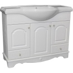 Тумба под раковину Mixline Прованс 80 539599 Белый ясень