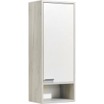 Шкаф подвесной Aquaton Флай 35 R белый-светлое дерево