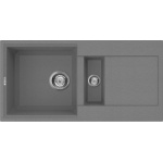 Мойка кухонная Omoikiri Sakaime 86-2-PL платина 4993203