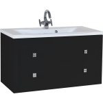 Тумба для комплекта Bellezza Милан 90 черная