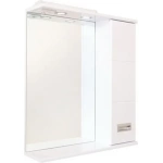 Зеркало-шкаф Onika Балтика 67 R с подсветкой белый