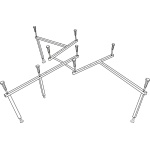 Каркас для ванны Excellent MR-12