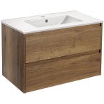 Тумба под раковину Vincea Gio 80 светлое дерево