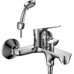 Смеситель для ванны Rossinka  хром (RS29-31)