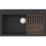 Мойка кухонная Omoikiri Kitagawa 86-LB графит 4993794