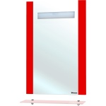 Зеркало Bellezza Берта подвесная 60 красное