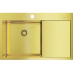 Мойка кухонная Omoikiri Akisame 78-LG-L светлое золото 4973085