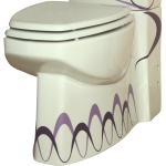 Чаша для унитаза подвесного Creavit Spark SA310.001N0