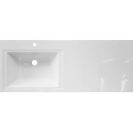 Мебельная раковина Эстет Даллас 130 L