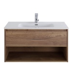 Тумба под раковину BelBagno Kraft 100 темное дерево