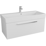 Тумба для комплекта Owl 1975 Ragnar 100 белая, 1 ящик, 1 внутренний