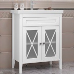 Тумба под раковину Opadiris Палермо 70 белая матовый