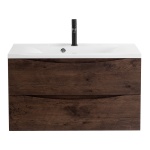 Тумба под раковину Belbagno Marino 80 темное дерево 