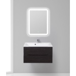 Тумба под раковину Belbagno Marino 80 темное дерево MARINO-800-2C-SO-RCA-P