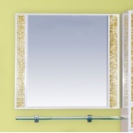 Зеркало Misty Морена 90 золотая мозаика П-Мор03090-338