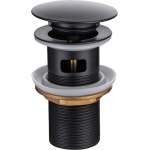Донный клапан для раковины Allen Brau Priority черный матовый 5.31023-31