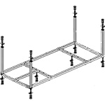 Каркас для акриловой ванны Cezares (EMP-170-80-MF-R)