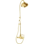 Душевая стойка Cezares Venezia VENEZIA-CD-T-03/24-BI золото