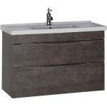 Тумба с раковиной Aquanet Эвора 100 дуб антик 183003