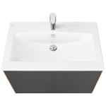 Тумба под раковину Aquaton Сохо 75 серый-светлое дерево