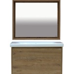 Мебель для ванной Misty Даллас 100 подвесная, светлое дерево 641259