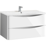 Тумба под раковину Vincea Roberta 80 белая VMC-1R800LW