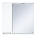 Зеркало Misty Алиса 75 L с подсветкой белое