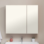 Зеркало-шкаф Aquanet Йорк 85 орех 203954