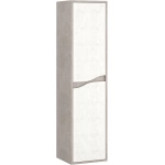 Шкаф-пенал Onika Брендон 35 камень светлый/бетон крем (403565)