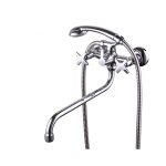 Смеситель Kaiser Crystal 28155 универсальный