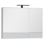 Зеркало-шкаф Aquanet Нота 90 камерино белый