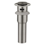 Донный клапан для раковины BelBagno сатин