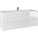 Тумба под раковину подвесная Санта Марс 120 белый 700255