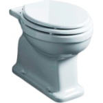 Чаша для напольного унитаза Simas LONDRA белый, без сиденья  LO931