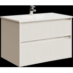 Тумба под раковину Sanvit Рольф-2 75 белый глянец krolf2075